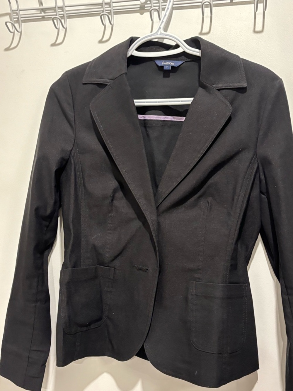 Reitmans Black Women's Tailored Blazer Jacket wore once only.